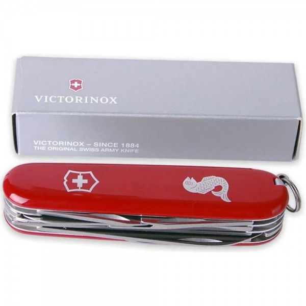 Нож Victorinox Swiss Army Fisherman Красный 1.4733.72