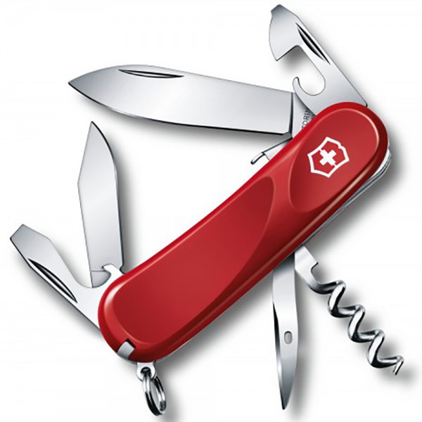 Нож Victorinox Delemont, Evolution S101, 85 мм, Красный 2.3603.SE
