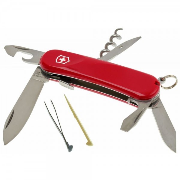 Нож Victorinox Delemont, Evolution S101, 85 мм, Красный 2.3603.SE
