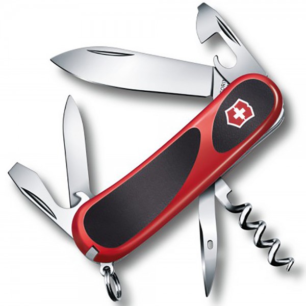Нож Victorinox Delemont Evolution Grip Черный/Красный 2.3803.C