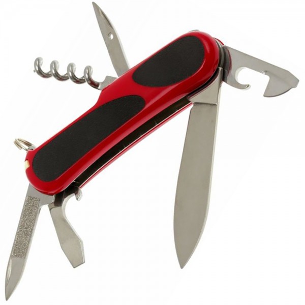 Нож Victorinox Delemont Evolution Grip Черный/Красный 2.3803.C