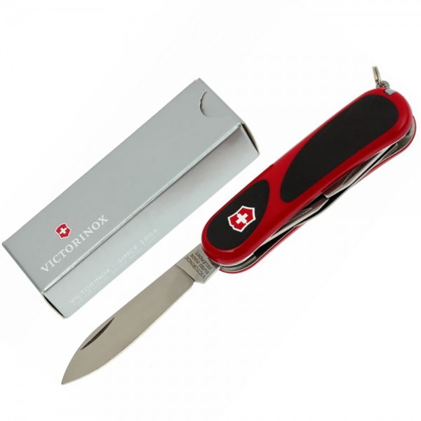 Нож Victorinox Delemont Evolution Grip Черный/Красный 2.3803.C