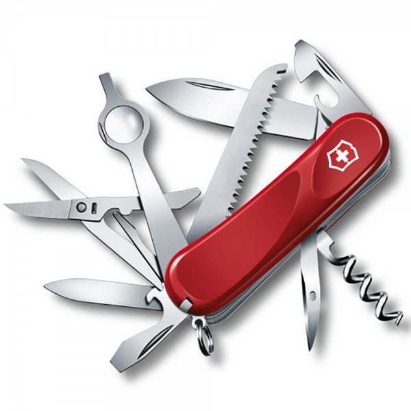 Нож Victorinox Delemont, Evolution 23, 85 мм, Красный 2.5013.E