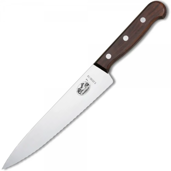 Нож кухонный Victorinox Wood 22 см, розовое дерево, 5.2030.22