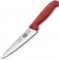 Нож кухонный разделочный Victorinox Fibrox 15 см, Красный 5.2001.15