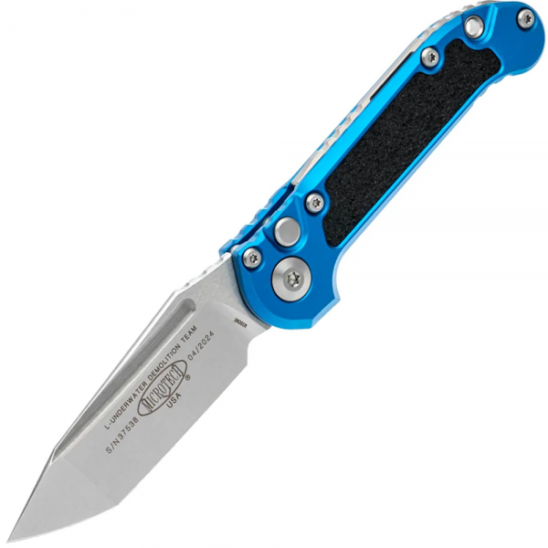 Нож Microtech L.U.D.T. Tanto Edge Gen III Stonewash Standard Blue