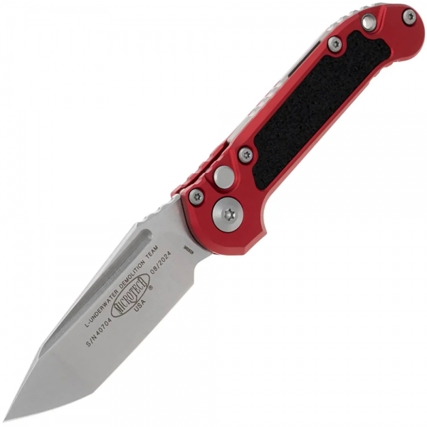 Нож Microtech L.U.D.T. Tanto Edge Gen III Stonewash Standard Red