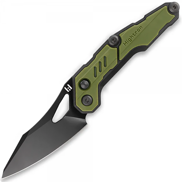 Нож Hightron Spectron, M390, GFN Green, Black blade HK04GRN