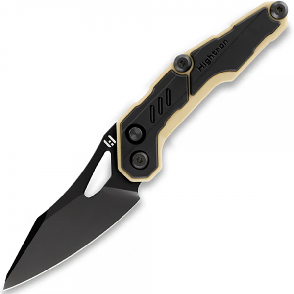 Нож Hightron Spectron, M390, GFN Black, Black blade HK04BLK