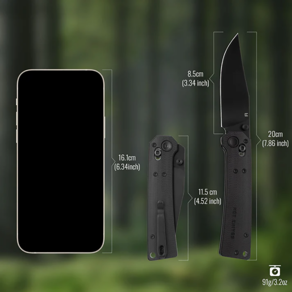 Нож Hightron Pathwright,14C28N, G10 HK03BLK