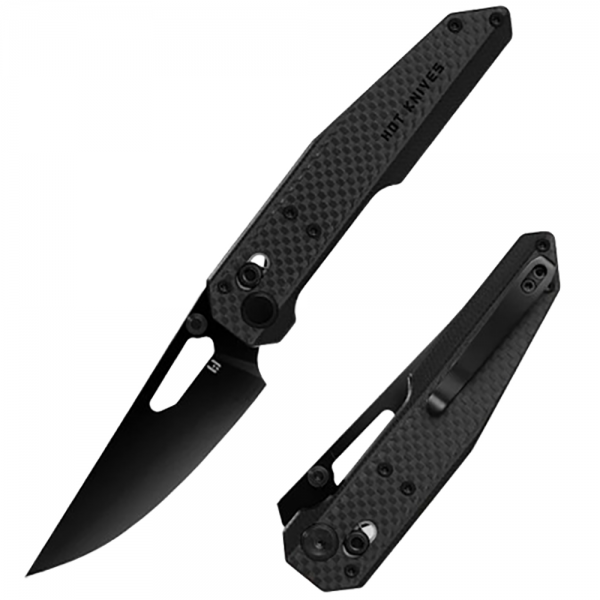 Нож Hightron Sharplyn, 14C28N, G10 + CF, HK01BLK
