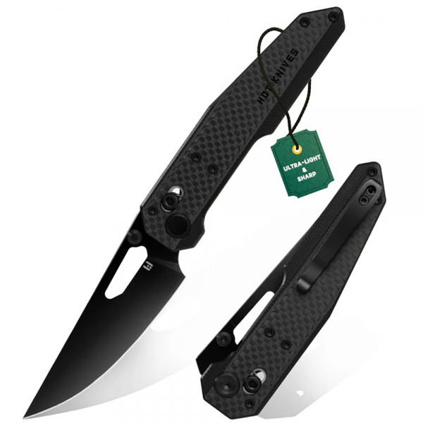 Нож Hightron Sharplyn, 14C28N, G10 + CF, HK01BLK
