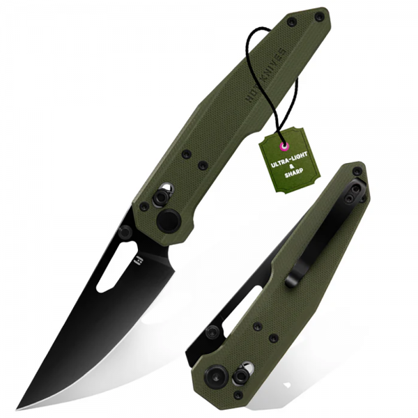 Нож Hightron Sharplyn, 14C28N, G10 HK01GRN