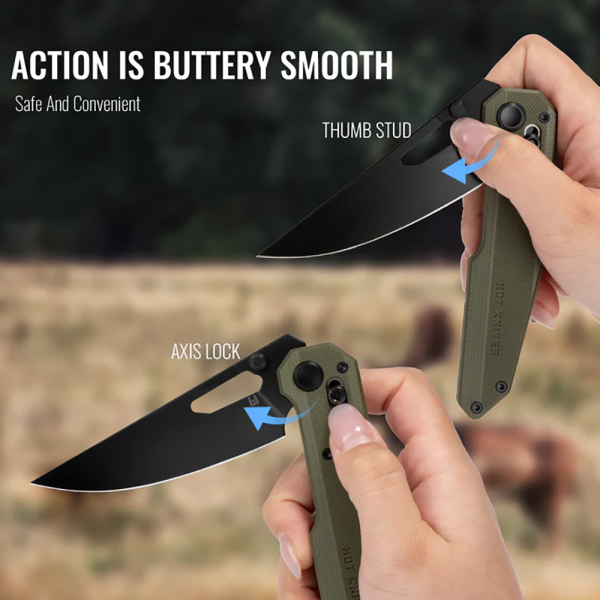 Нож Hightron Sharplyn, 14C28N, G10 HK01GRN