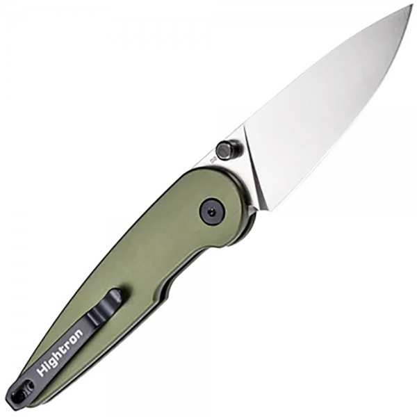 Нож Hightron Birdidi, D2, Алюминий Green HK06GRNS