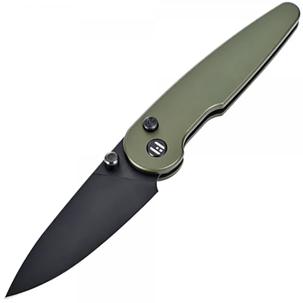 Нож Hightron Birdidi, D2 Black, Алюминий Green HK06GRN