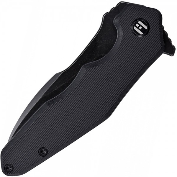Нож Hightron Mini Ventura, D2, G10 Black HK05BLKBS