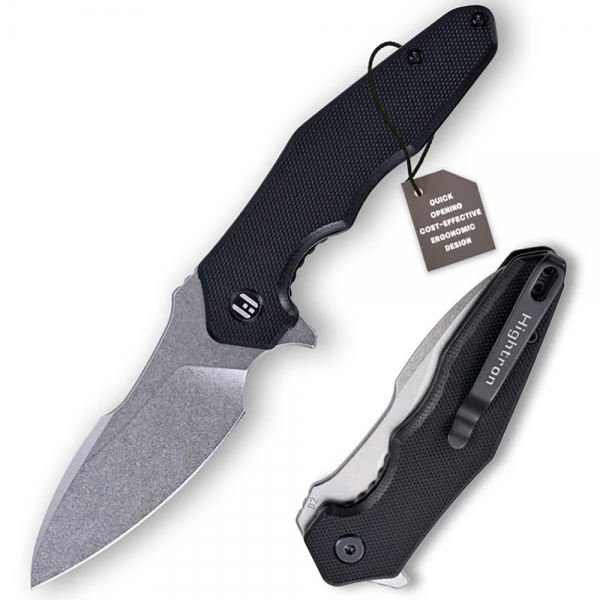 Нож Hightron Mini Ventura, D2, G10 HK05BLKS