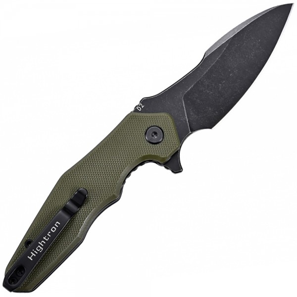 Нож Hightron Mini Ventura, D2, G10 Green HK05GRNBS