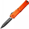Нож Microtech Combat Troodon Gen III Double Edge Black Blade Orange