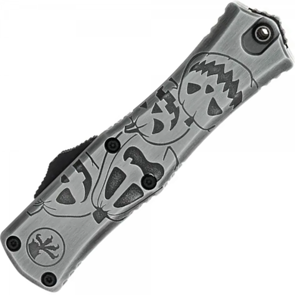 Нож Microtech Hera II Mini Double Edge Jack-o’-Lantern Handle Signature Series Grey