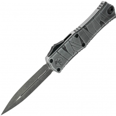 Нож Microtech Hera II Mini Double Edge Mummy Wrap Handle Signature Series Grey