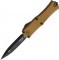 Нож Microtech Hera II Mini Double Edge Black Blade Tan