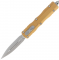 Ніж Microtech Dirac Double Edge Apocalyptic Tan