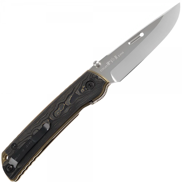 Нож Rockstead Higo II X-CF-ZDP Camo Gold