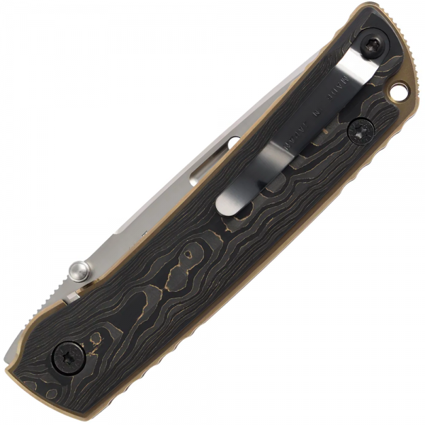 Нож Rockstead Higo II X-CF-ZDP Camo Gold