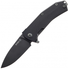 Ніж Lionsteel KUR Black, Black Blade, G10, Black