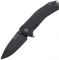 Нож Lionsteel KUR Black, Black Blade, G10, Black