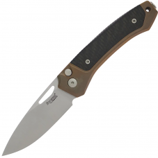 Нож Lionsteel Twain Titanium, Bronze