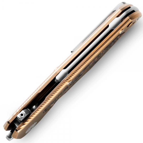 Ніж Lionsteel Q4ttro Titanium Bronze