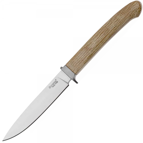 Нож Lionsteel Ago, Natural canvas Micarta