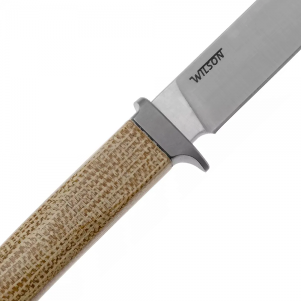 Нож Lionsteel Ago, Natural canvas Micarta
