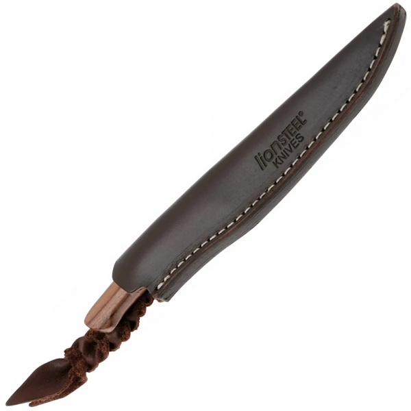 Нож Lionsteel Ago, Santos wood Brown