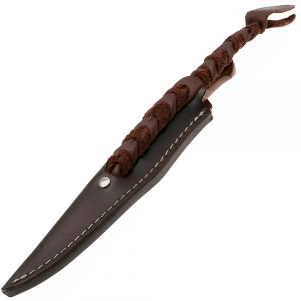 Нож Lionsteel Ago, Santos wood Brown