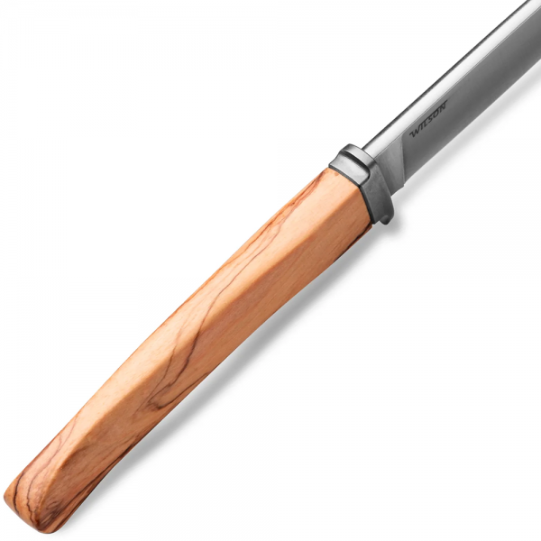 Нож Lionsteel Ago, Olive wood Brown