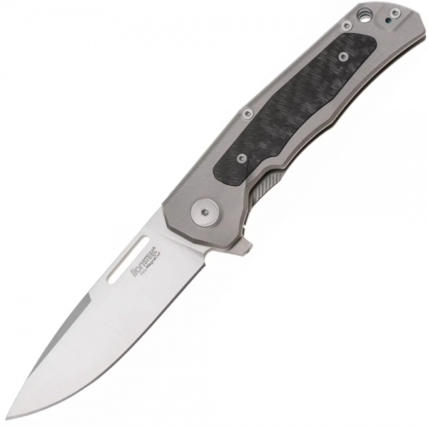 Ніж Lionsteel Q4ttro Titanium Grey