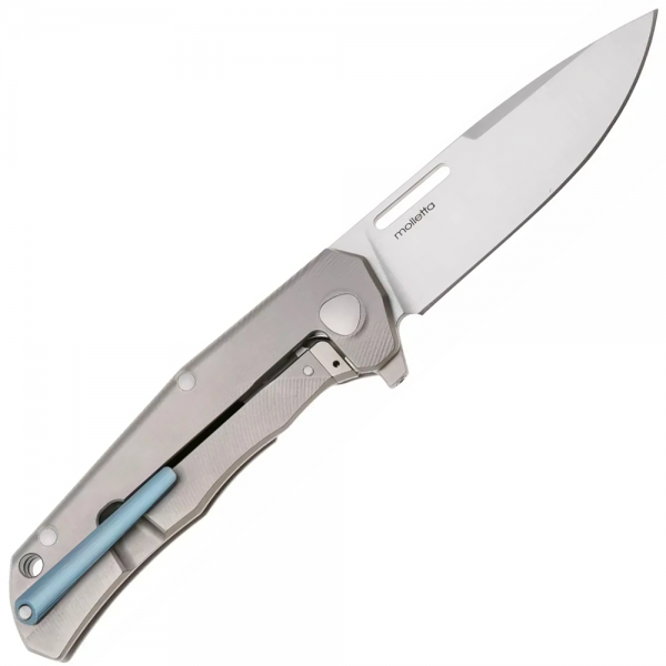 Ніж Lionsteel Q4ttro Titanium Grey