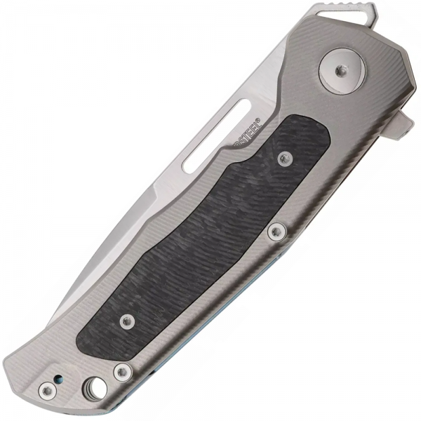 Ніж Lionsteel Q4ttro Titanium Grey