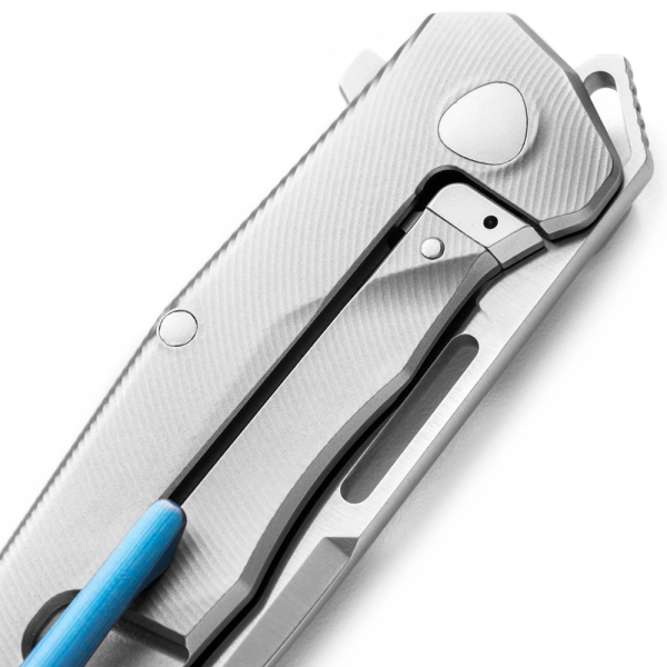 Ніж Lionsteel Q4ttro Titanium Grey
