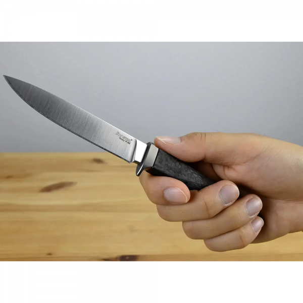 Нож Lionsteel Ago, Carbon fiber Black