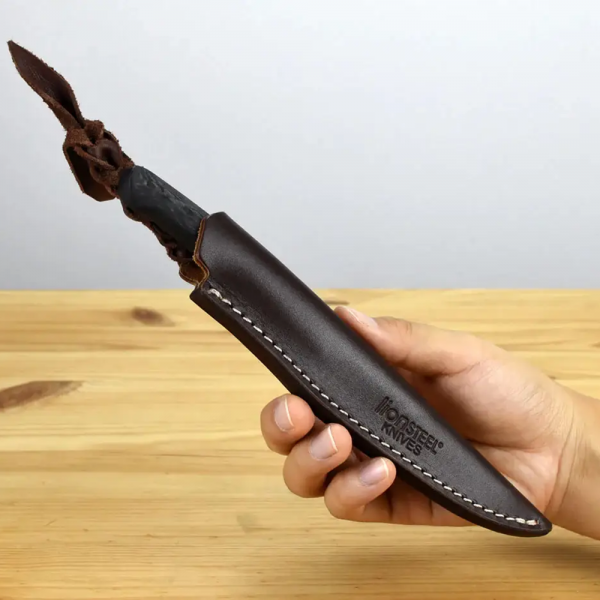 Нож Lionsteel Ago, Carbon fiber Black