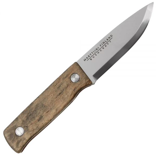 Нож Marttiini Tundra CB 11 см (нержавеющая сталь/береза/кожа) Black