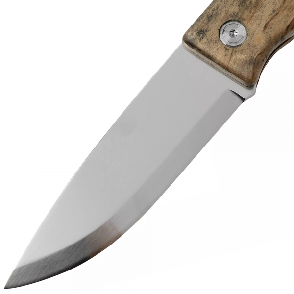 Нож Marttiini Tundra CB 11 см (нержавеющая сталь/береза/кожа) Black