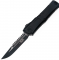 Ніж Microtech Combat Troodon Gen III Interceptor Black Blade, Black Handle Signature Series Tactical Black