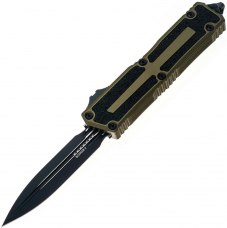Ніж Microtech Scarab II Gen III D/E Black Standard OD Green