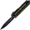 Нож Microtech Scarab II Gen III D/E Black Standard OD Green